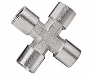 brass pipe fitting female cross