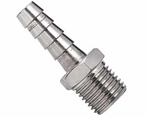 brass pipe fitting male barb