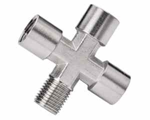 brass pipe fitting male to female cross