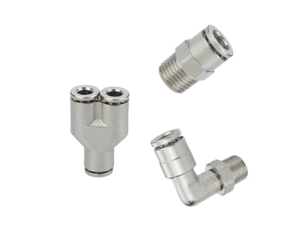 brass push to connect fittings