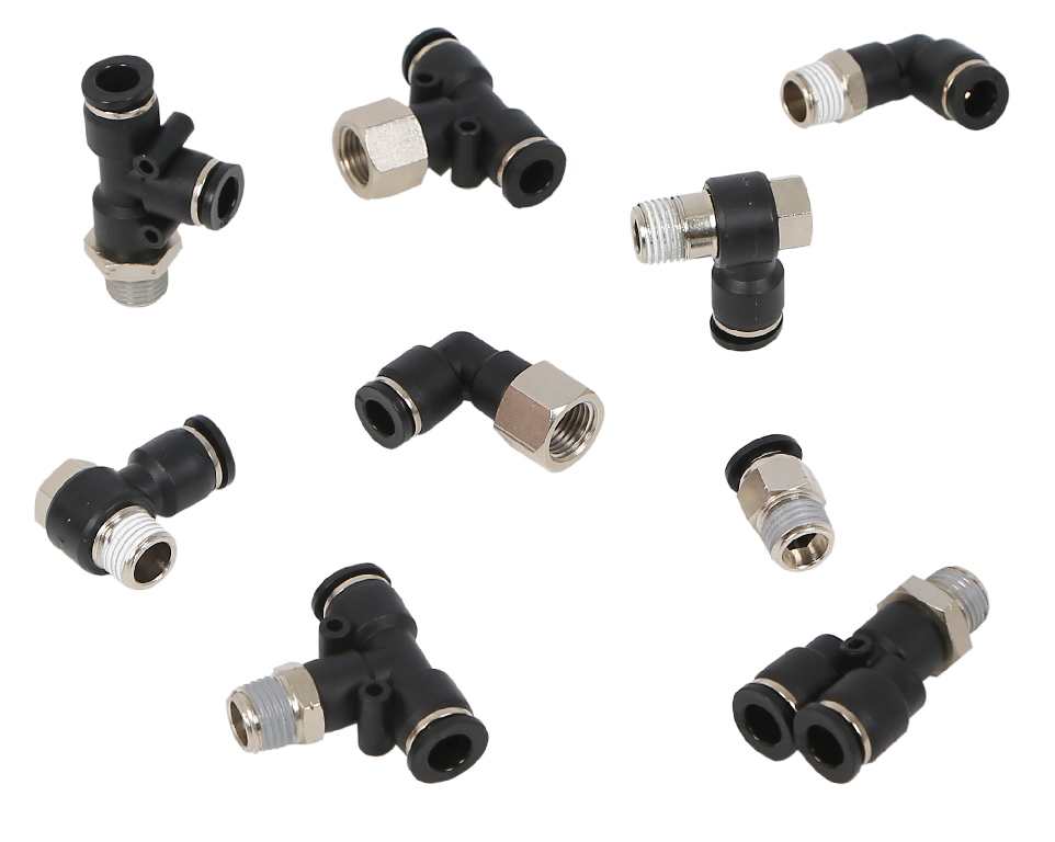 composite push to connect fittings