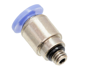 hexagon male connector composite push in fittings