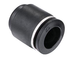 composite push to connect fittings tubing cap