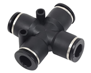 composite push to connect fittings union cross