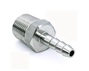 stainless steel pipe fitting male barb