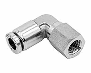 female elbow stainless steel push to connect fittings