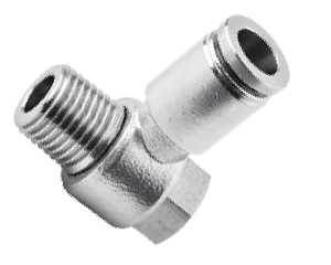 male run tee stainless steel push to connect fittings