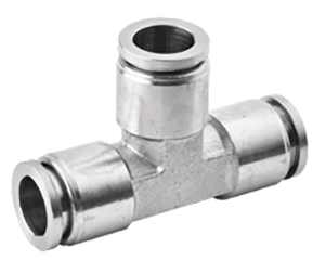 union tee stainless steel push to connect fittings