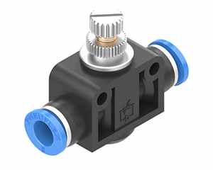 union straight pneumatic speed contrl valve